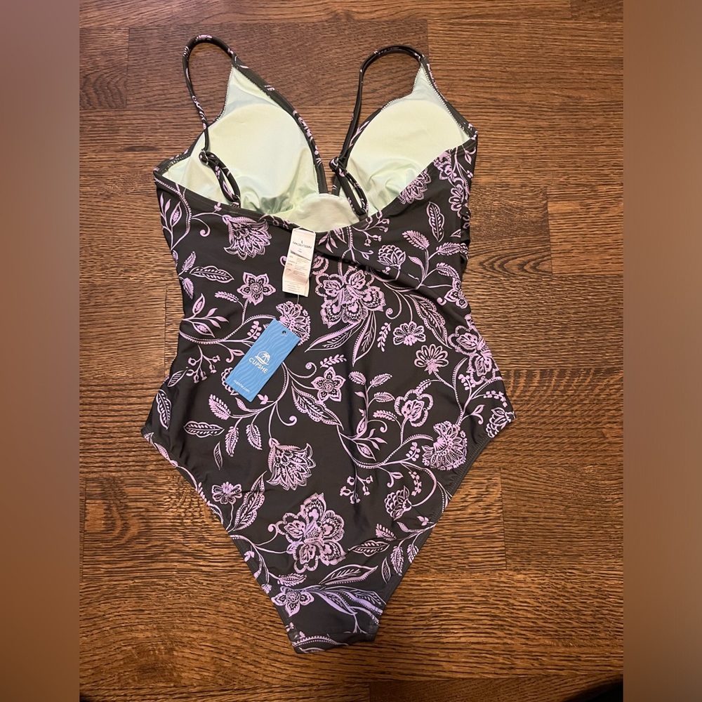 CupShe Floral Print One Piece Swimsuit - Picture 2 of 6